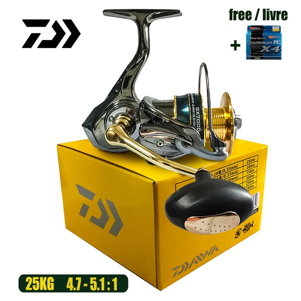 DAIWA all metal Fishing Reel Spinning accessories for Seawater and winter Fishing long throw